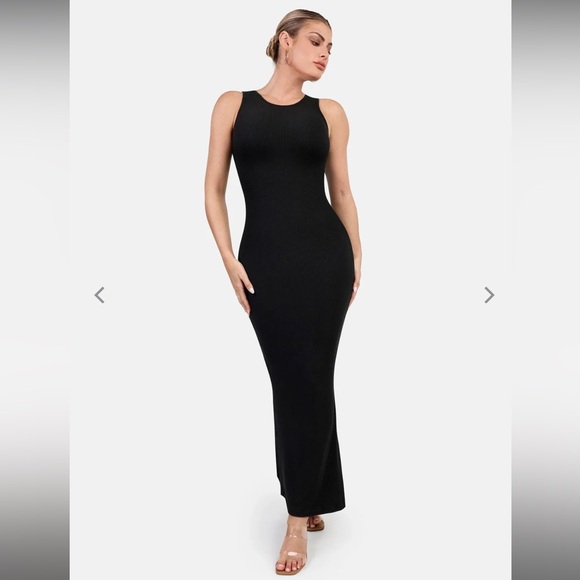 POPILUSH Built-in Shapewear Slimming Maxi Dress - Picture 2 of 14